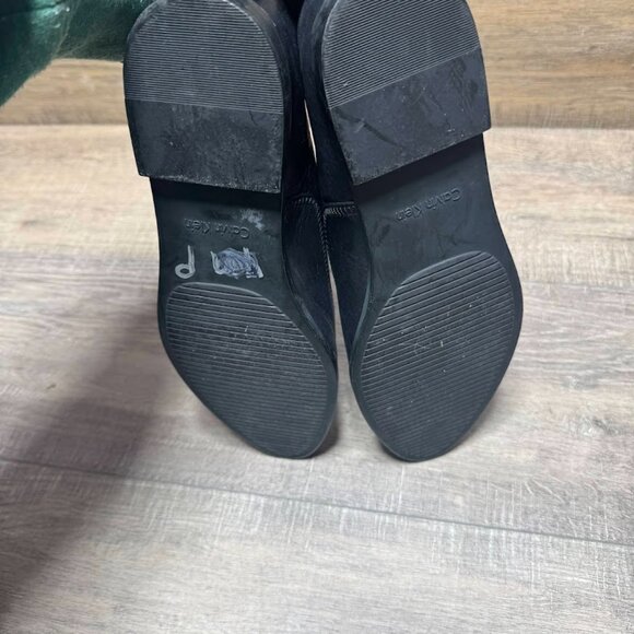 Calvin Klein Dayo Black Lether Oxford Shoes Women's Size 9.5 - Picture 4 of 6